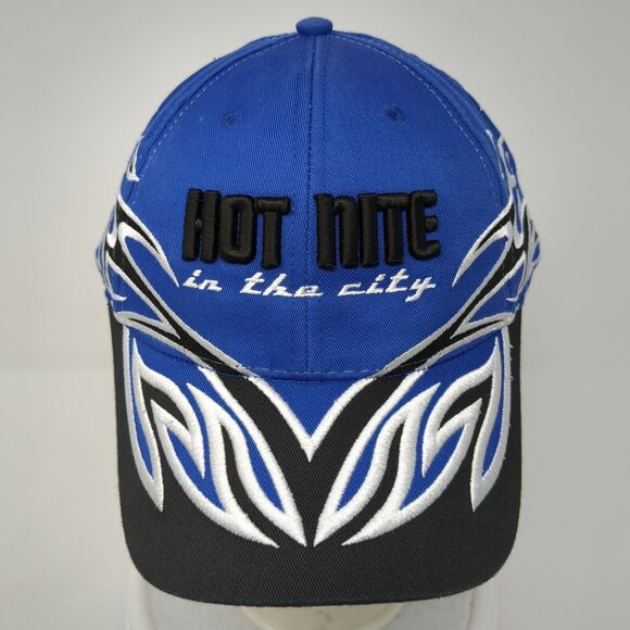 Hot Nite In The City Kamloope BC Strapback Hat Multicolor OS Adjustable AJM - Picture 2 of 8